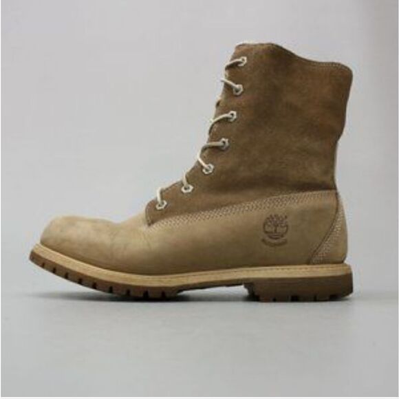 Timberland Boots in 2 Toned Brown Suede Size 7 - Picture 2 of 14